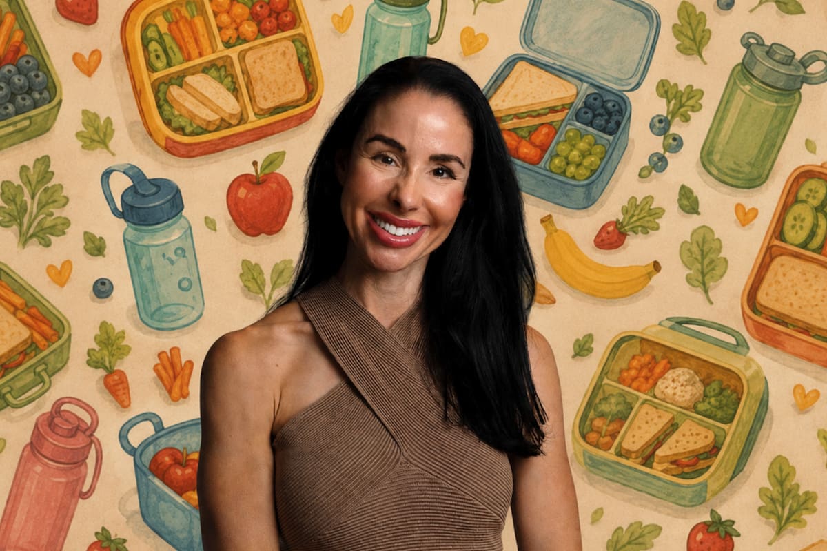 Para Katz, una lonchera nutritiva no necesita parecer una publicación de Pinterest