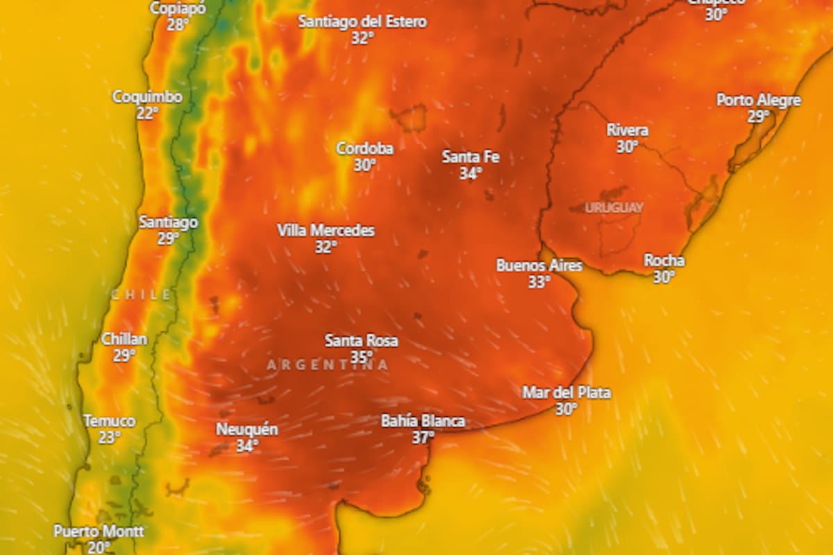 Para la próxima semana volverían los picos térmicos