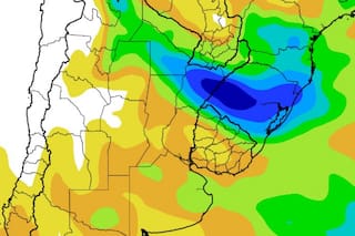 Anticipan lluvias con focos de 200 milímetros en una región