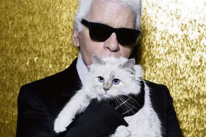 Para Lagerfeld, su familia era su gata Choupette