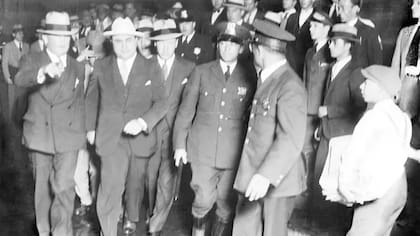 Para las autoridades, fue importante mostrar la captura del capo (Foto: CHICAGO HISTORY MUSEUM)