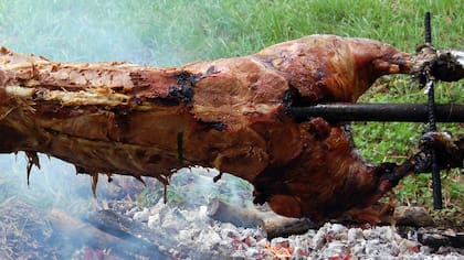 Para las fiestas se permite el ingreso de un lechón sin cabeza