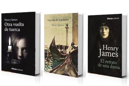 Para leer a James. La historia de fantasmas "Otra vuelta de tuerca", el melodrama ambientado en Londres y Venecia "Las alas de la paloma" y una obra maestra: "El retrato de una dama"