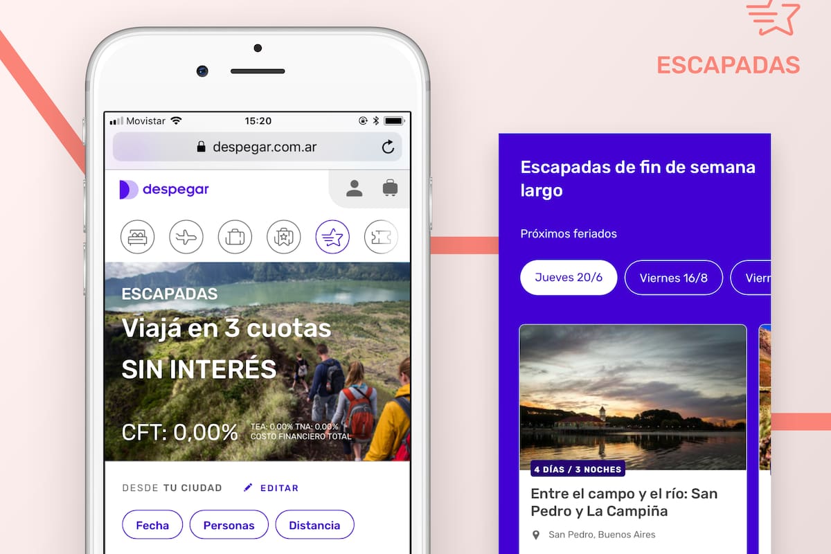 Para los que buscan explotar a pleno el potencial de los fines de semana, hay un nuevo lugar donde encontrar las mejores ofertas a destinos de todo el país y la región.
