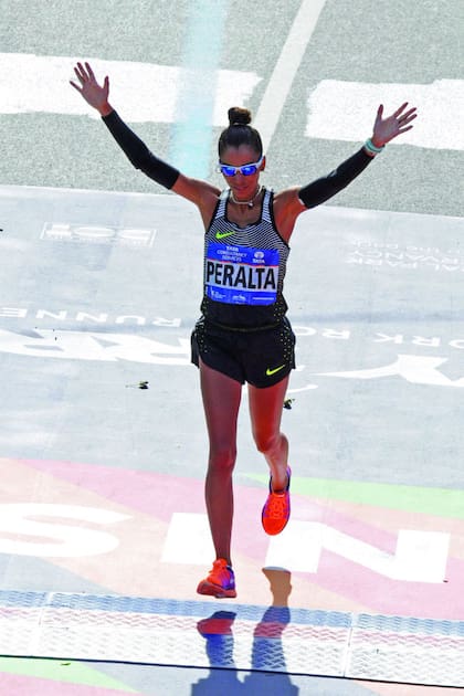 Para Marita Peralta no fue una maratón más