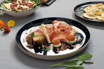 Para Mauro Lacagnina, las peras que van mejor con antipasto salados son las Williams.