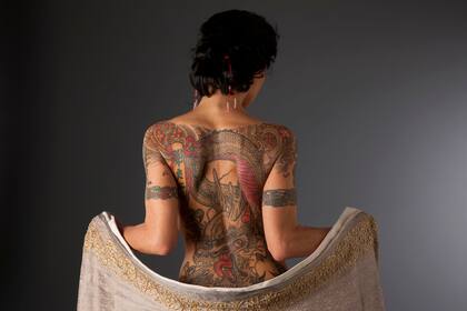 "Para mí, la gracia del para siempre del tatuaje está en el instante en que lo decides", dice el autor
