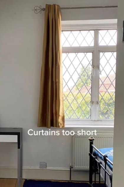 Para no afear los ambientes, las cortinas deben ser largas de acuerdo con Interior by Kirsh