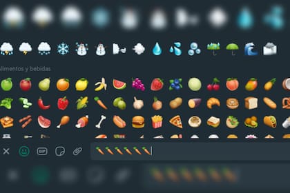 Para no ser censurados, usan este emoji (Captura WhatsAPP)