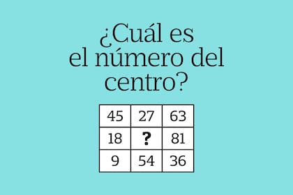 Para poder resolver este acertijo deberá descubrir qué tienen en común los valores del rectángulo