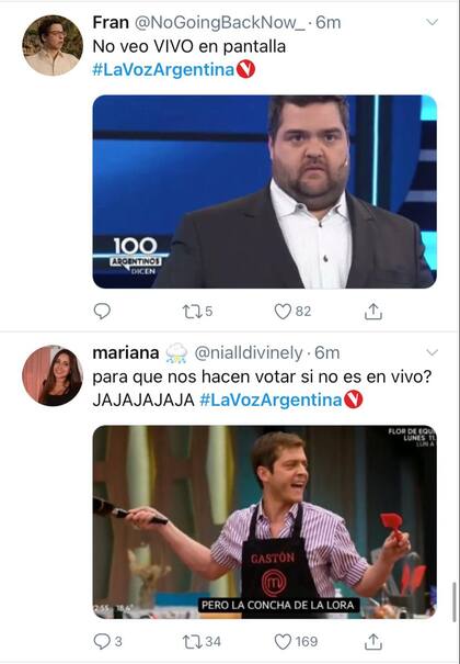 "¿Para qué nos hacen votar si no es en vivo?": la confusión que generó La Voz entre sus seguidores