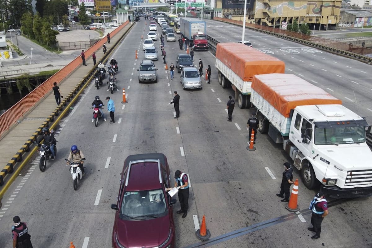 Para reforzar la cuarentena por el coronavirus mañana se implementarán carriles exclusivos para acceder a la Ciudad