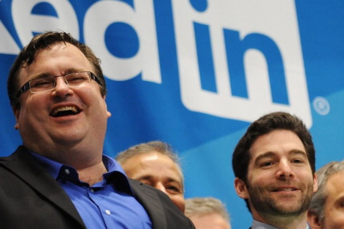 Para Reid Hoffman, el fundador de LinkedIn, hay un lugar y una forma para alcanzar las grandes ideas.