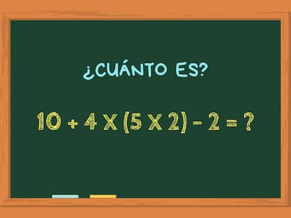 Para resolver este tipo de cuentas hay que respetar el orden de las operaciones