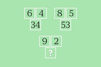 Para resolver la incógnita deberás descubrir el patrón de los primeros dos casos