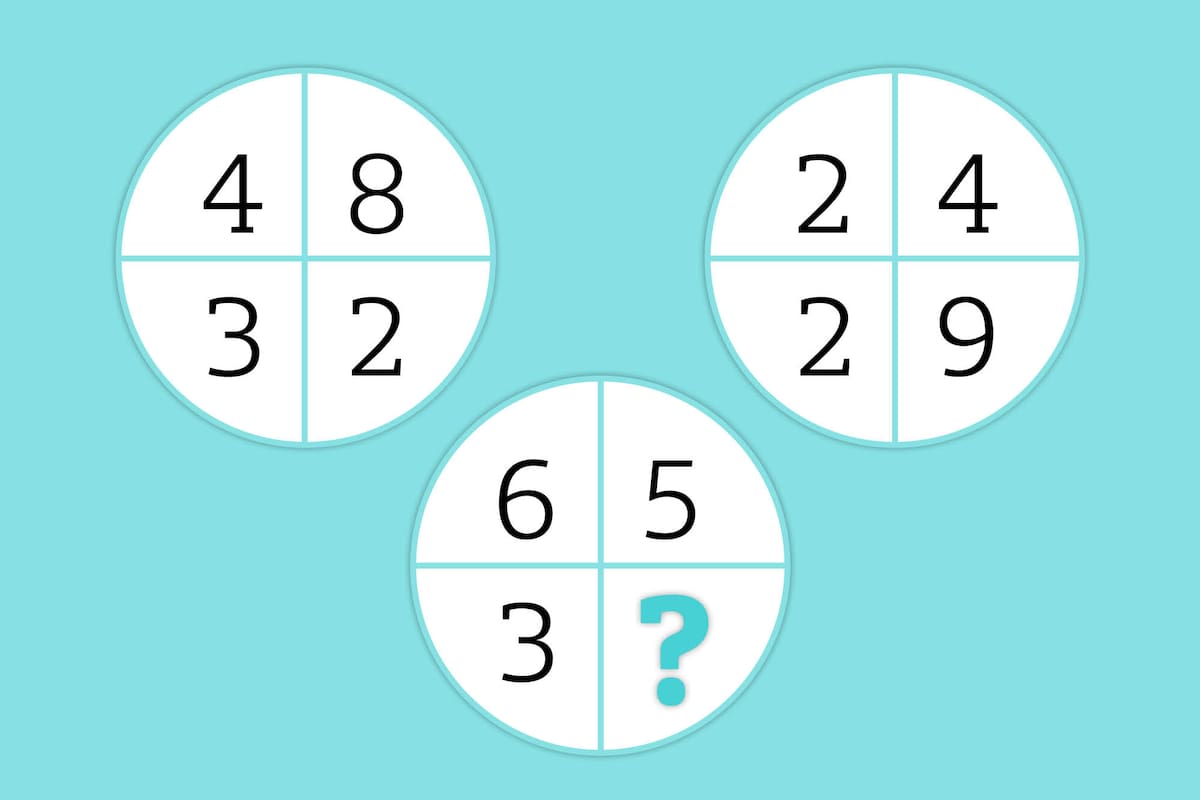 Para resolverlo deberás deducir qué sucede en cada una de las figuras