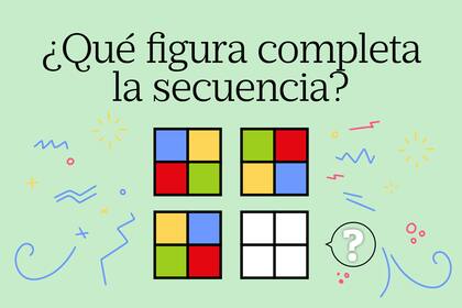 Para resolverlo deberás prestar atención a los cuatro colores