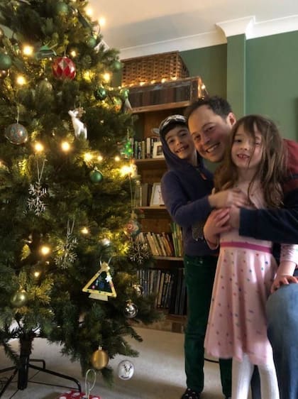 Para Slegg las navidades de 2021 quedaron marcadas por la noticia de que su corazón podría dejar de funcionar en un año (FOTO: CHRIS SLEGG)
