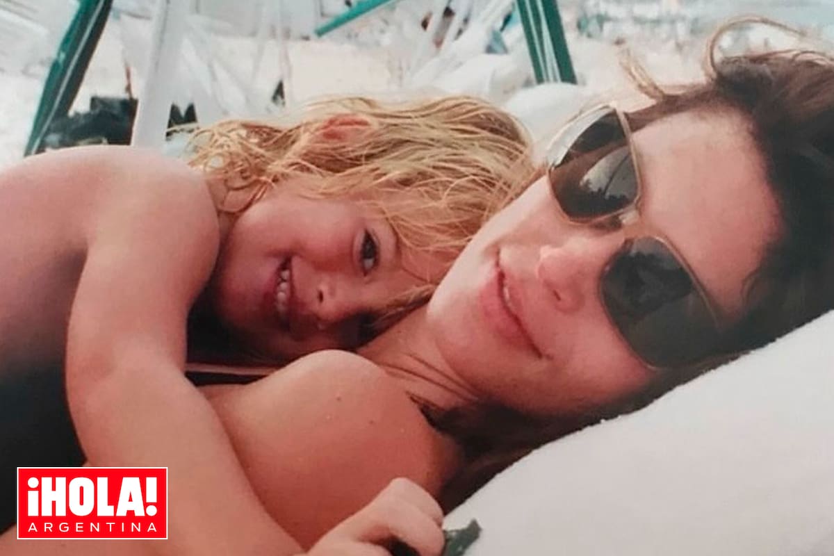 Para su último cumpleaños, Cindy Crawford rescató esta tierna foto de Presley cuando era bebé para saludarlo en su día