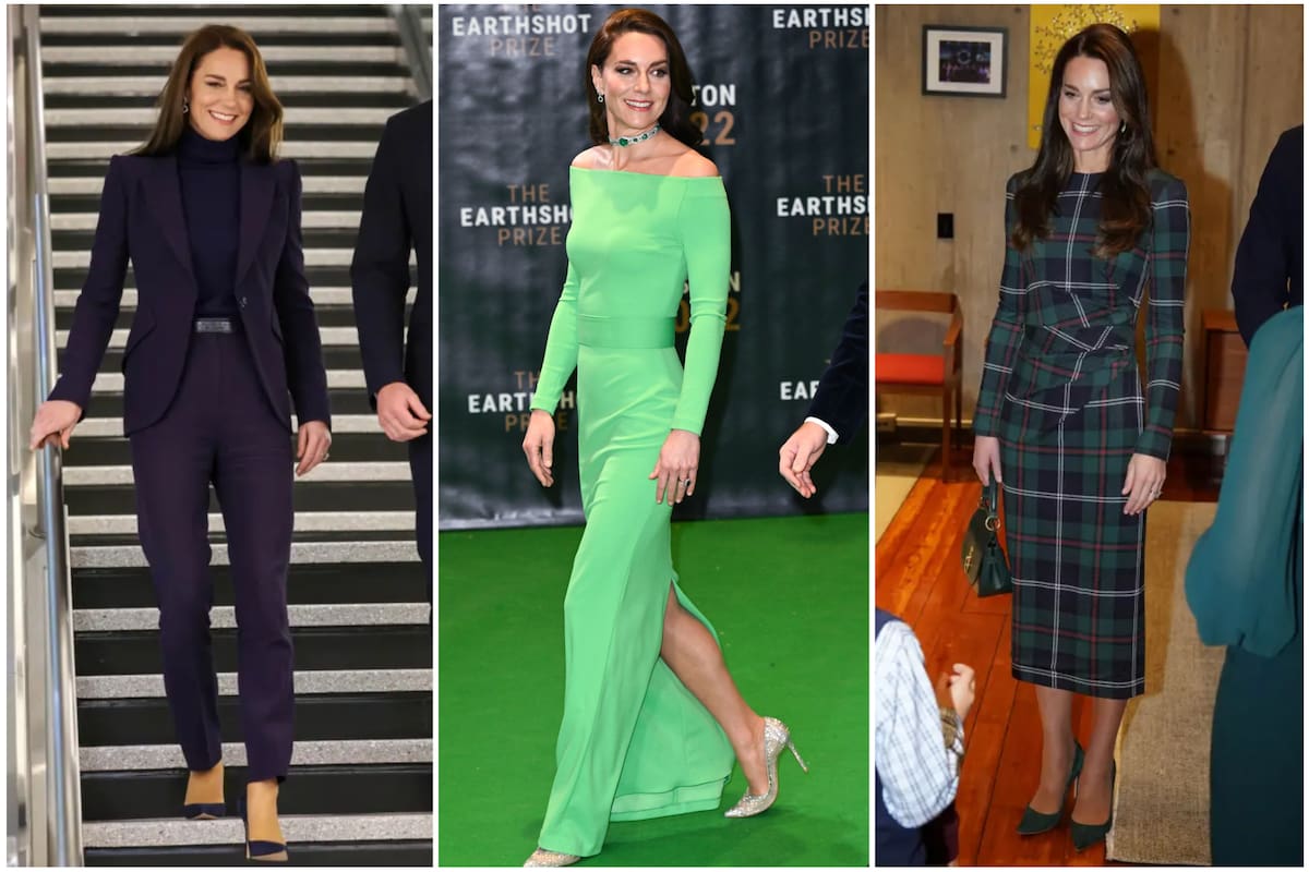Para su visita oficial a Estados Unidos, la princesa de Gales lució trajes de varias firmas inglesas