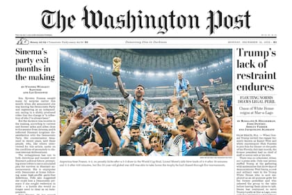 Para The Washington Post, Messi obtuvo "lo que le corresponde"