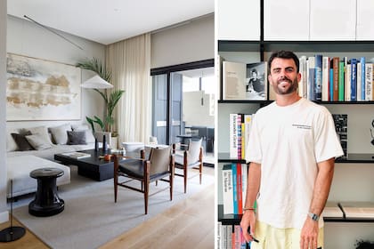Para todos los ambientes se eligió el color ‘Agreeable Gray’ SW 7029 (Sherwin Williams).