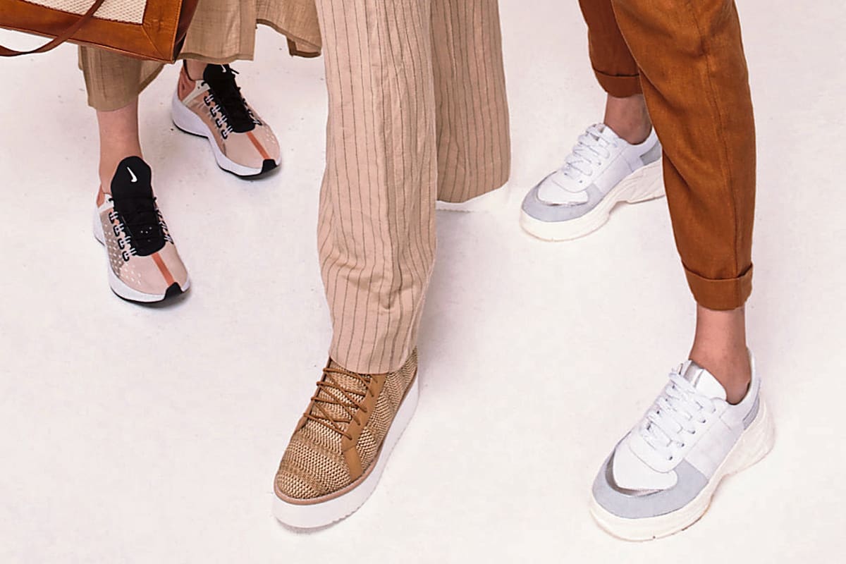 Para todos los estilos, el calzado deportivo es el fetiche