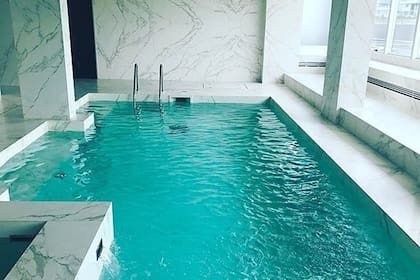 Neolith fue el elegido para la pileta de un spa en Puerto Madero