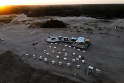Parador Kota Beach, en "La Frontera", una playa ideal para un verano con distanciamiento social.