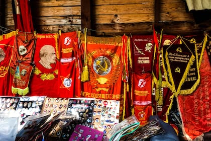 Parafernalia soviética en Izmailovo