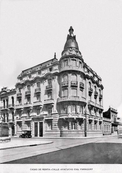Paraguay y Ayacucho; Arquitecto Georges Delattre.