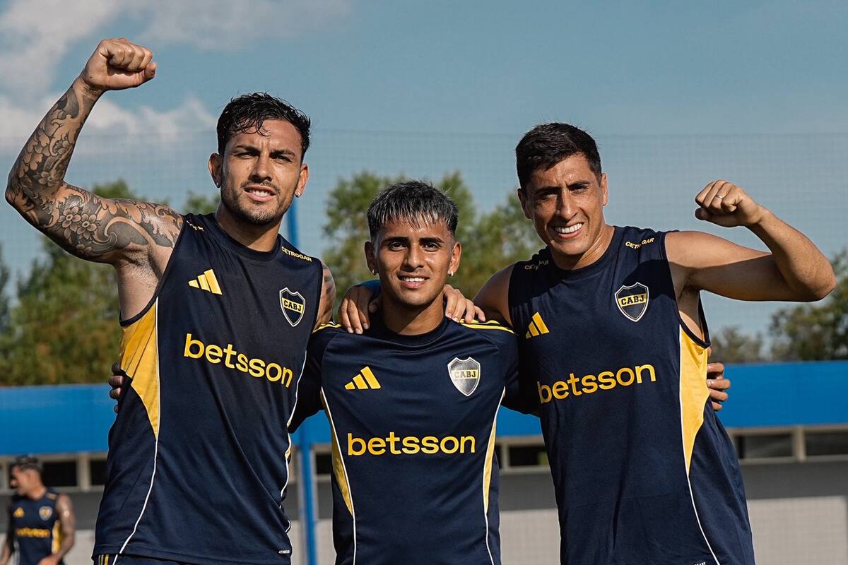 Paredes, Delgado y Merentiel, titulares ante Millonarios en el primer partido de Boca en 2026 (x.com/BocaJrsOficial)