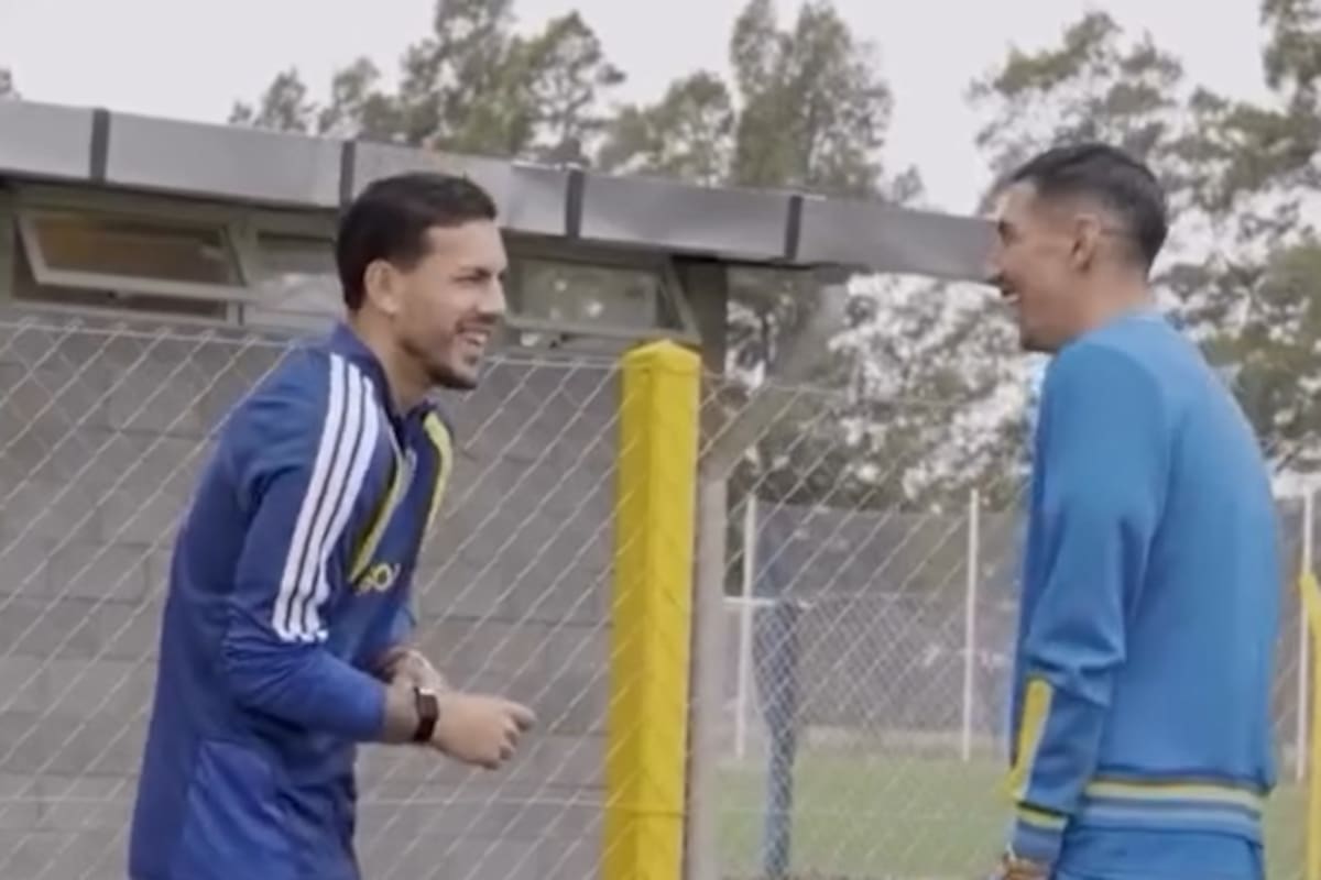 Paredes y Di María, en Rosario