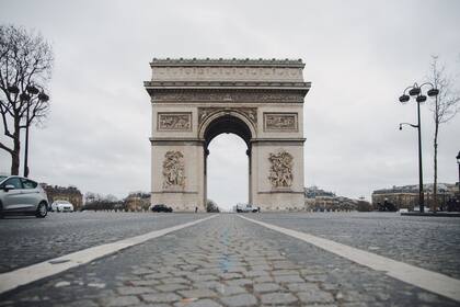 Paris, en soledad durante la cuarentena