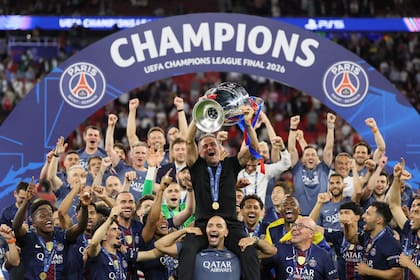 Paris Saint Germain ganó la Champions League en las últimas dos temporadas