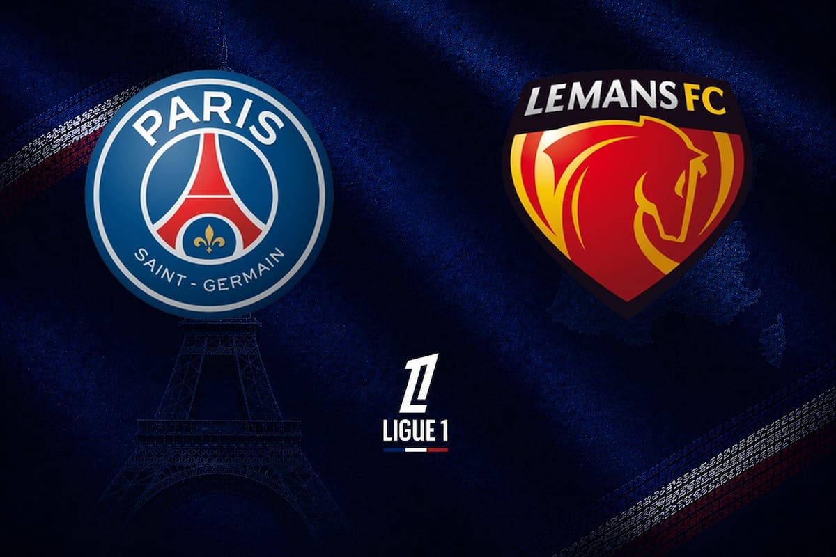 Paris Saint-Germain vs. Le Mans, por una nueva jornada del fútbol francés