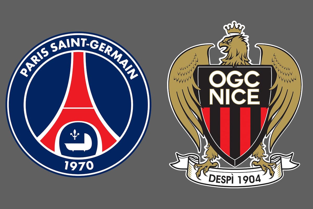 Paris Saint-Germain y Nice disputaron uno de los encuentros de la jornada del fútbol francés