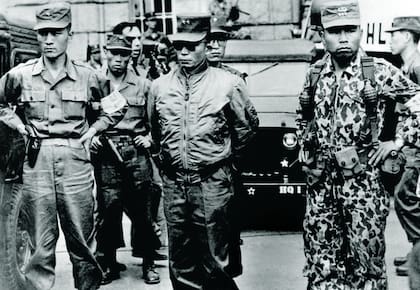 Park Chung Hee, en 1961, año del golpe a través del cual llegó al poder