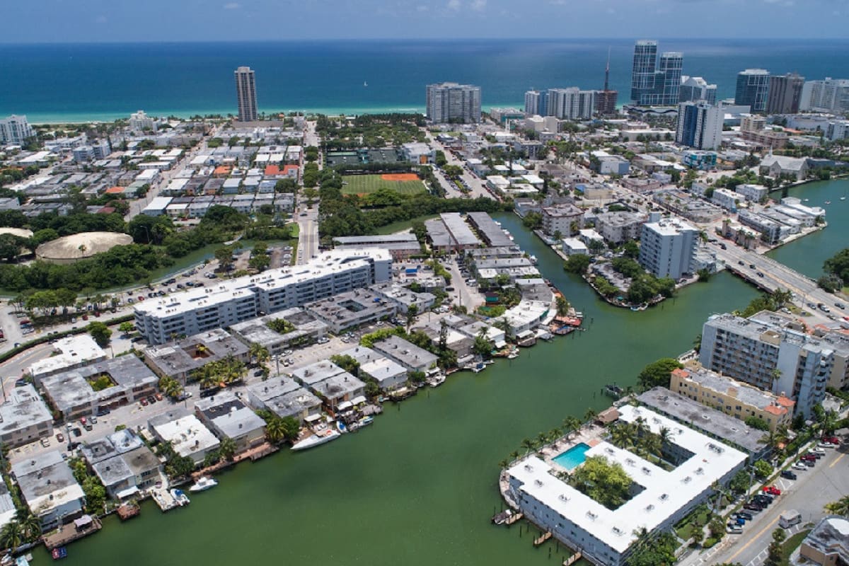 Park View Island, ubicada en Miami, presenta altos niveles de contaminación bacterial en sus muestras de agua