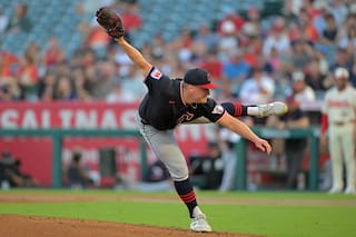 Guardianes vencen 4-2 a los Angelinos con 6 sólidas entradas de Messick y jonrón de Hedges