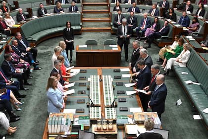 Parlamento de Australia reanuda sesiones con protestas propalestinas y llamados a sancionar a Israel