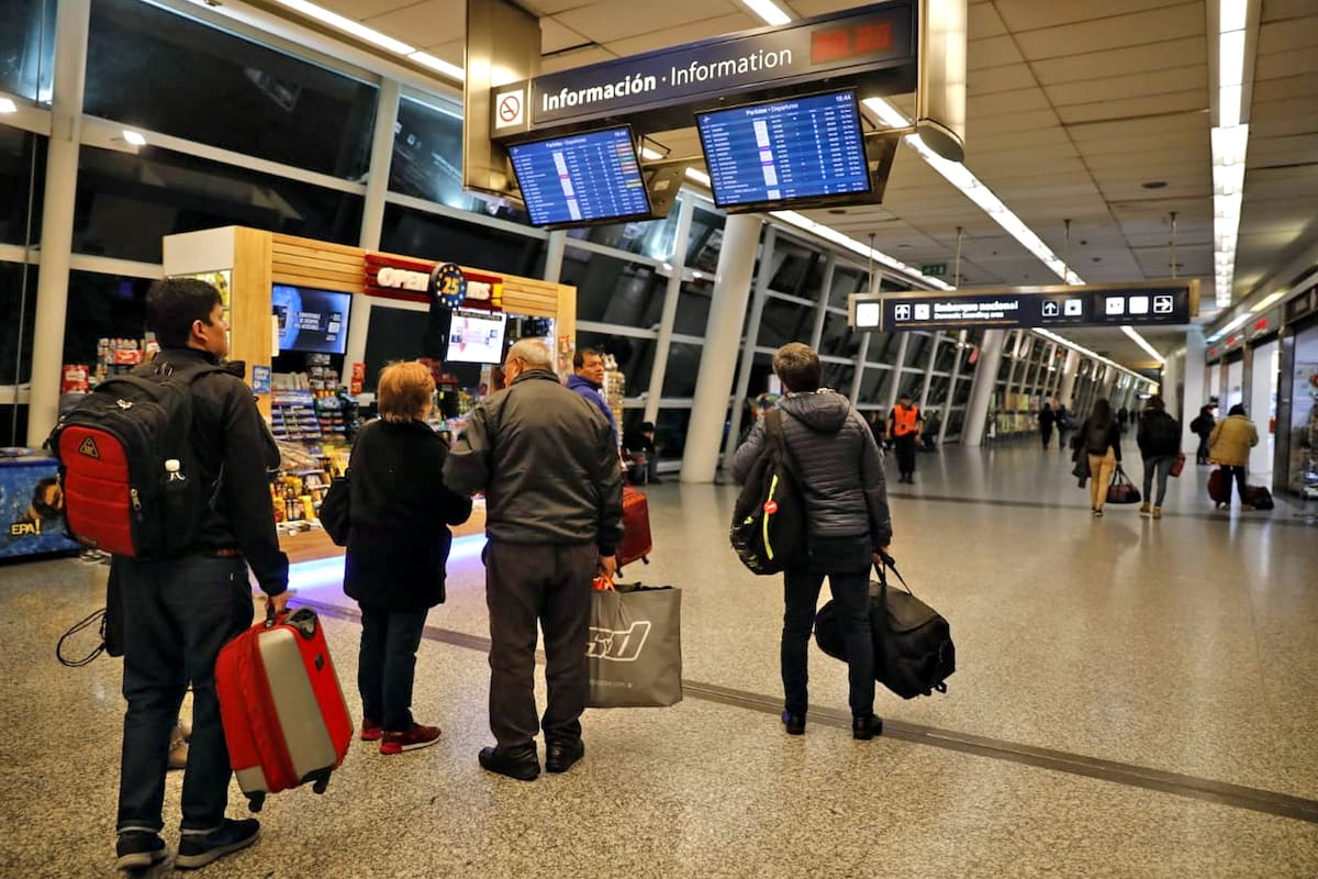 Paro de controladores en Aeroparque