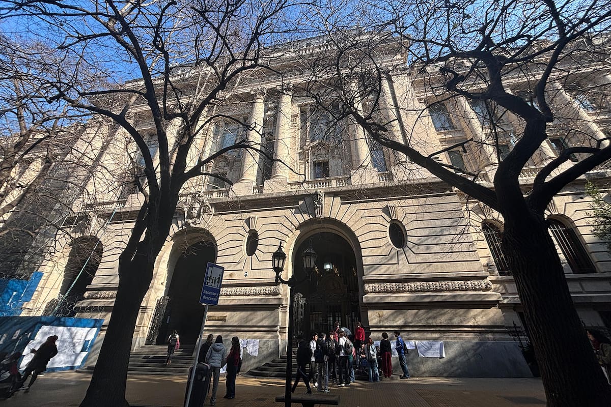 Paro docente en el Colegio Nacional de Buenos Aires
