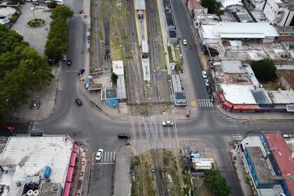 Paro general en la estación de Moreno