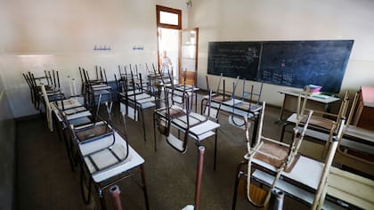 Las escuelas bonaerenses lucieron vacías