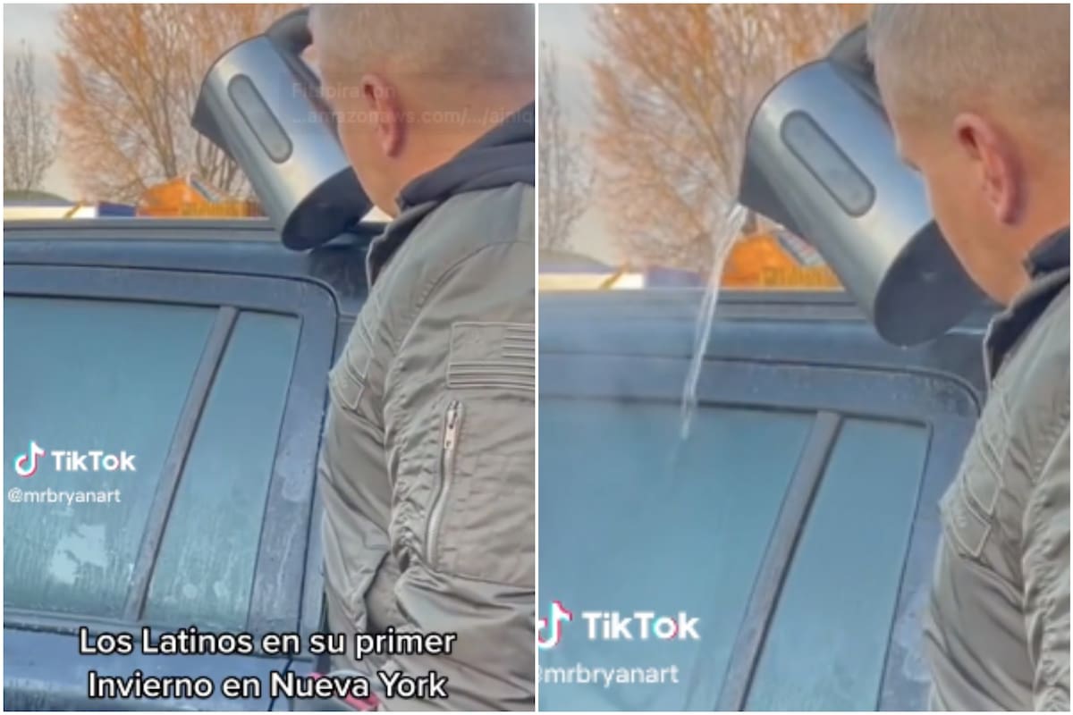 Parodió una situación de los latinos en su primer invierno en Nueva York