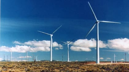 Parque eólico en Comodoro Rivadavia