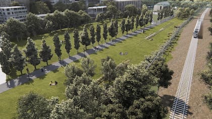 Parque Ferroviario Colegiales.