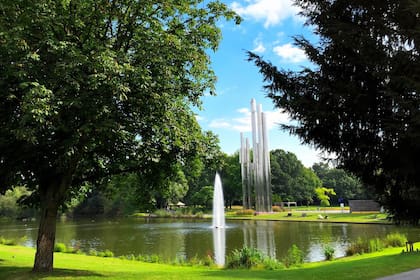 Parque Henri Dunant en Eindhoven.