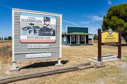 Parque Histórico Estatal Coronel Allensworth en Earlimart, uno de los sitios incluidos en la iniciativa anunciada por Newsom en California